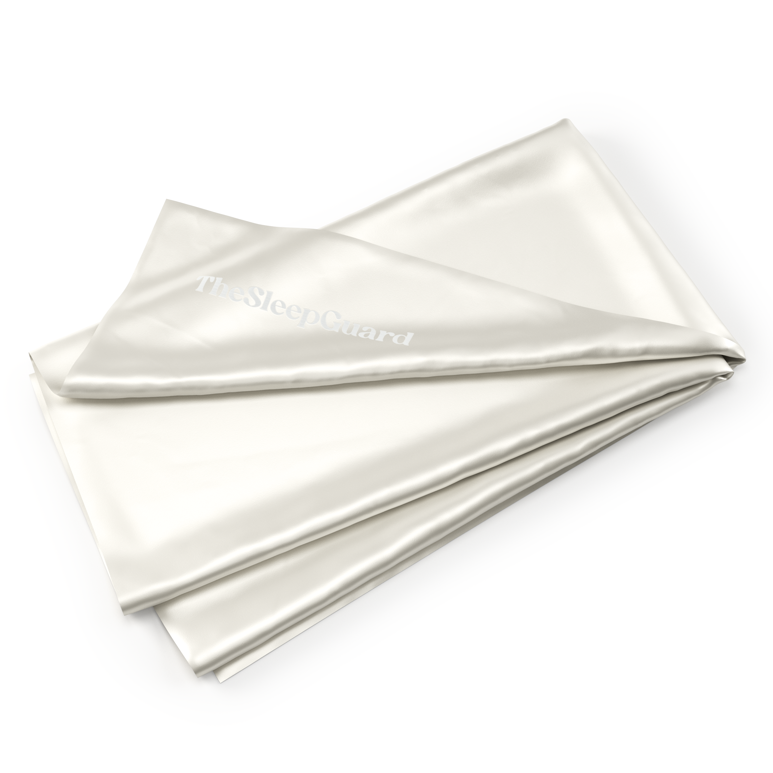 100% Mulberry Silk Pillowcase [22 Momme, 6A Grade] - Ivory White, Queen Size