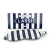 Pure Silk Sleep Mask [100% 6A Mulberry Silk, 22 Momme] - Classic Stripe