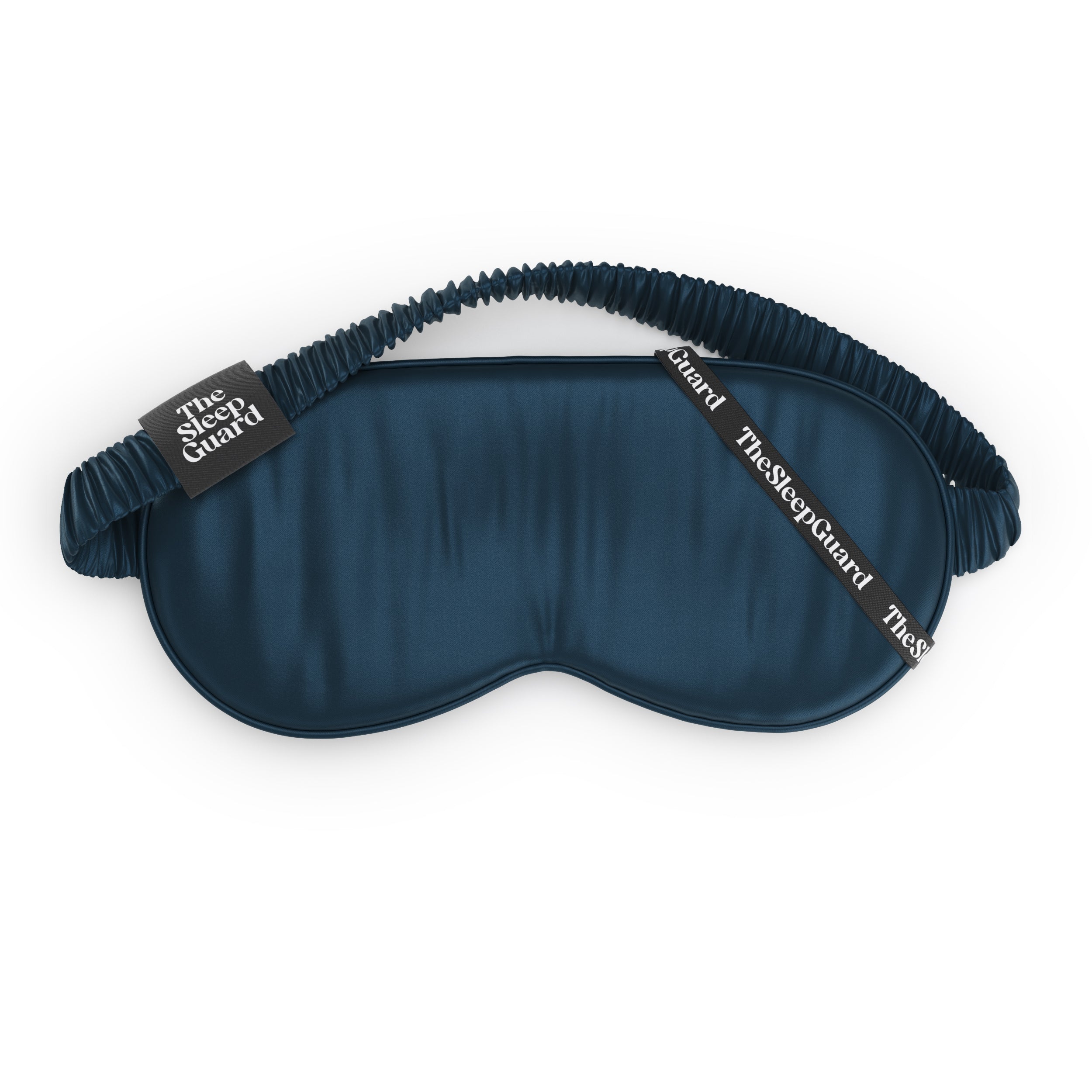 Pure Silk Sleep Mask [100% 6A Mulberry Silk, 22 Momme] - Midnight Navy